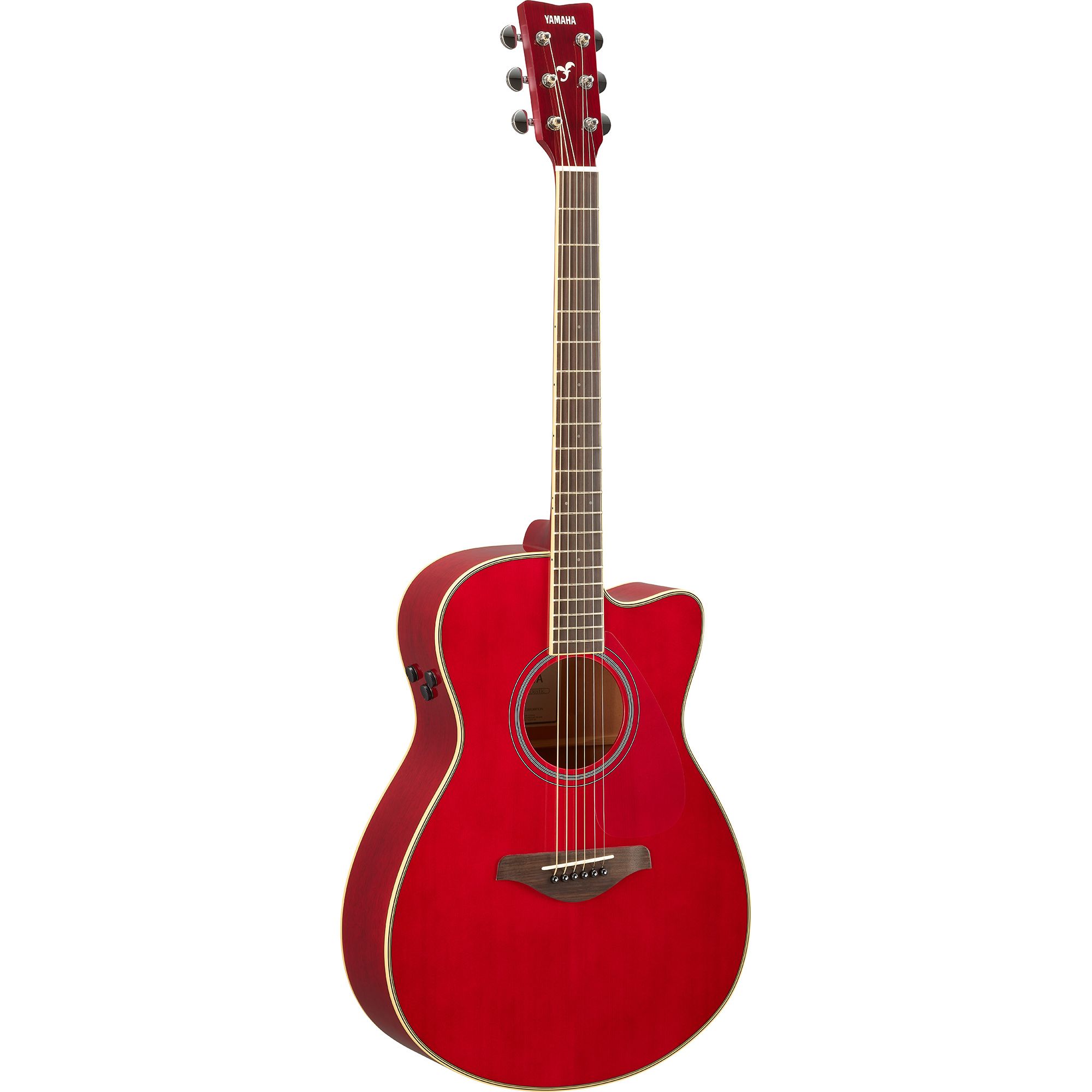 Трансакустическая гитара Yamaha FSC-TA RUBY RED