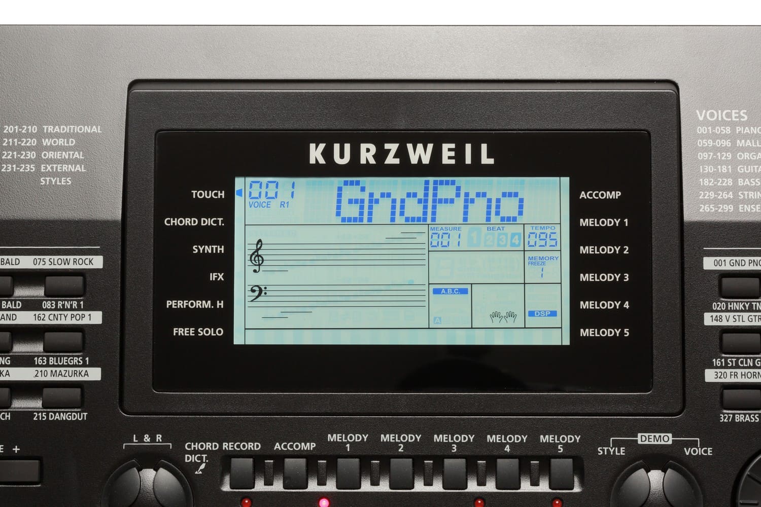 Синтезатор Kurzweil KP200 LB