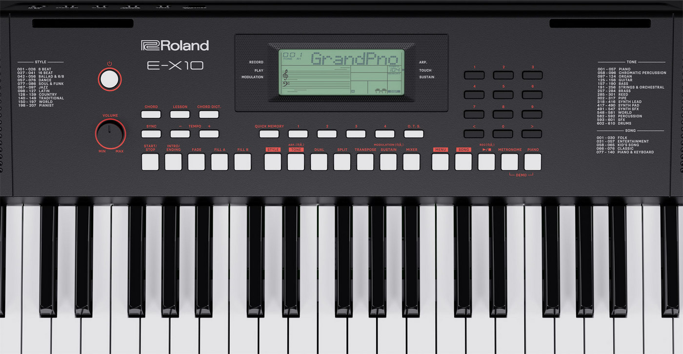 Синтезатор Roland E-X10