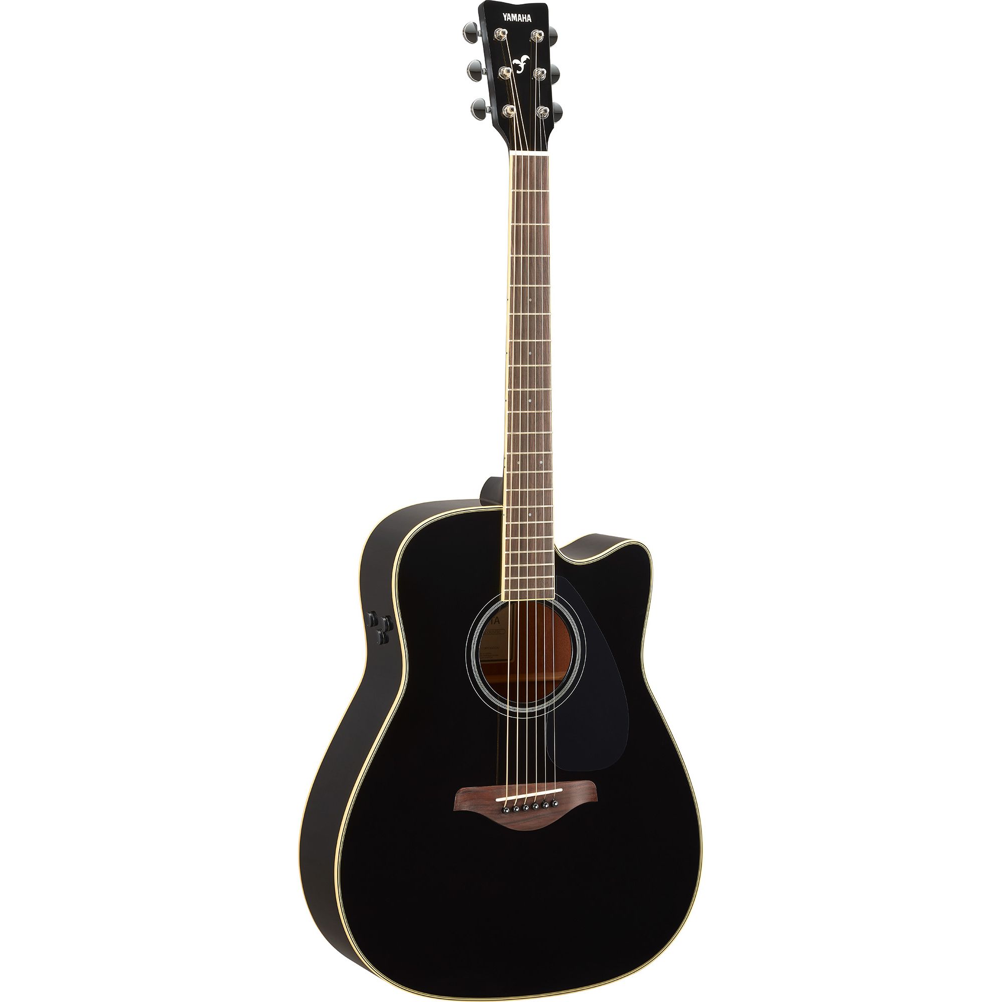 Трансакустическая гитара Yamaha FGC-TA BLACK