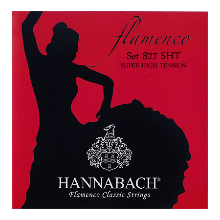 Струны для классической гитары Hannabach 827SHT Red FLAMENCO