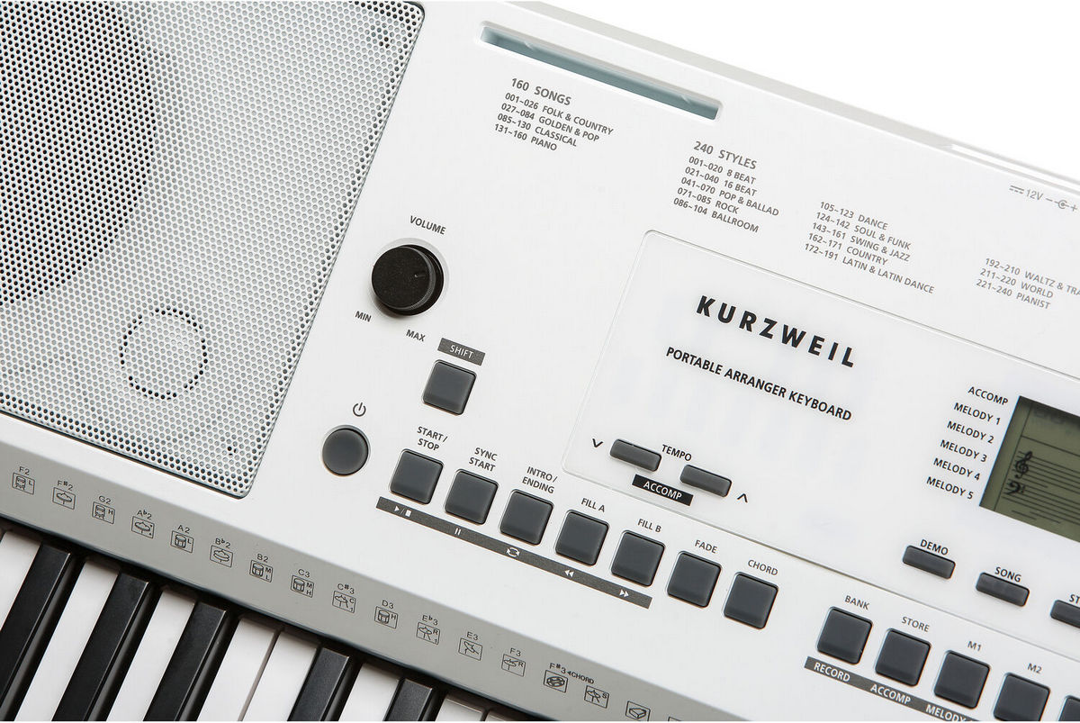 Синтезатор Kurzweil KP110 WH