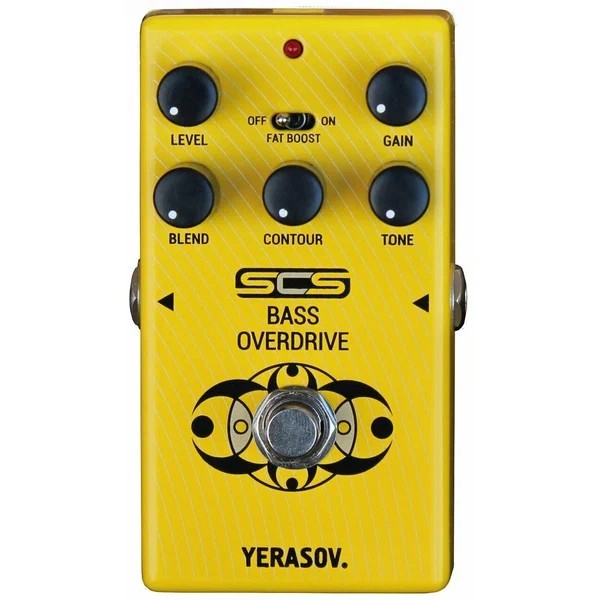 Педаль эффектов Yerasov SCS-OD-10B Bass Overdrive