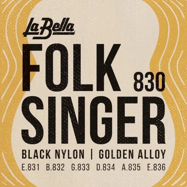 Струны для классической гитары La Bella 830 Folksinger