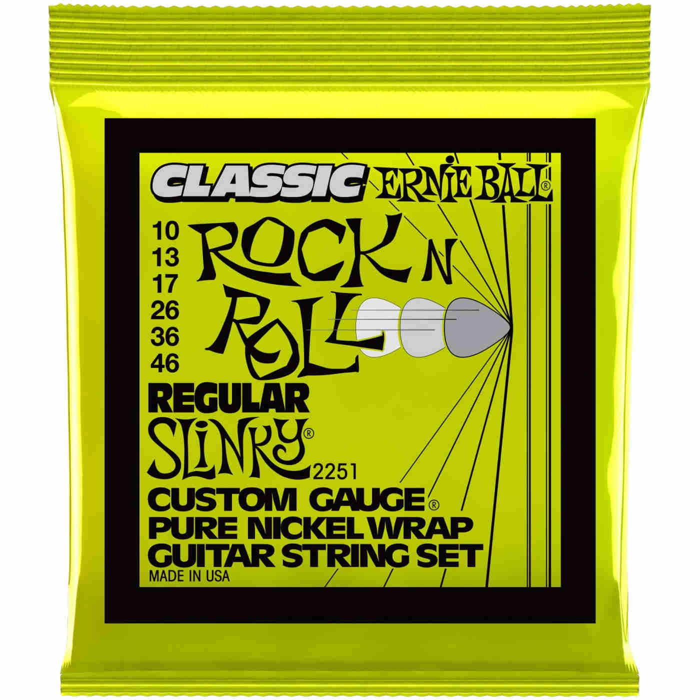 Струны для электрогитары Ernie Ball 2251