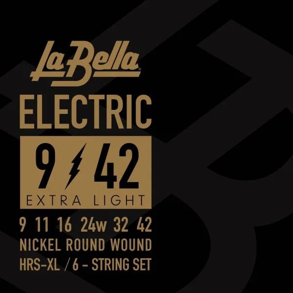 Струны для электрогитары La Bella HRS-XL Hard Rockin Steel Extra Light