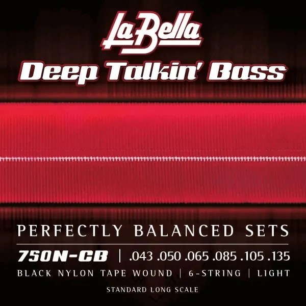 Струны для бас-гитары La Bella 750N-CB Deep Talkin' Bass