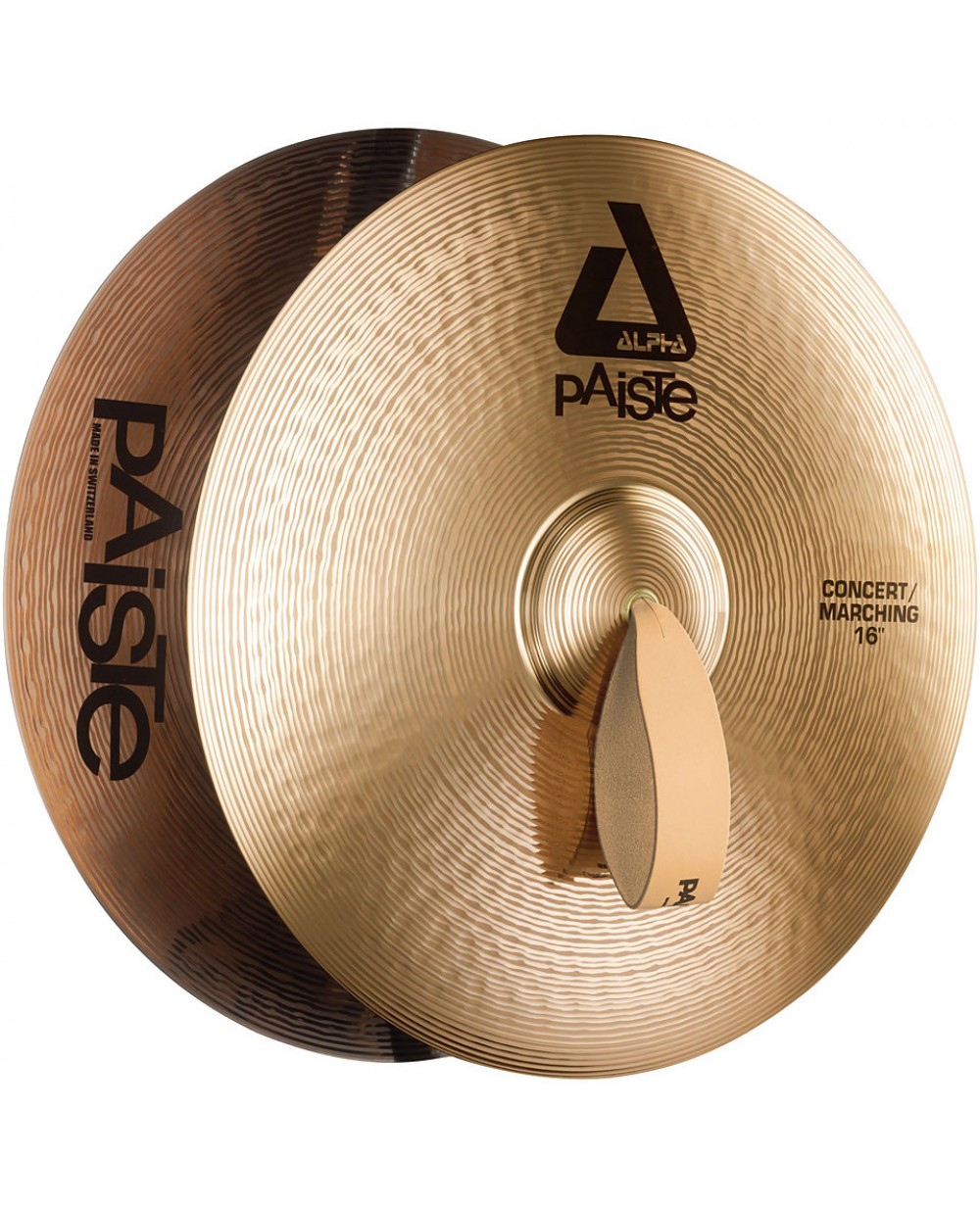 Оркестровые тарелки Paiste 0002505016 Alpha Concert/Marching