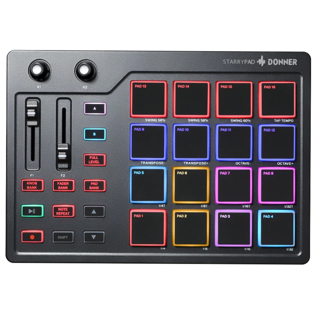 MIDI-контроллер Donner DPD-16