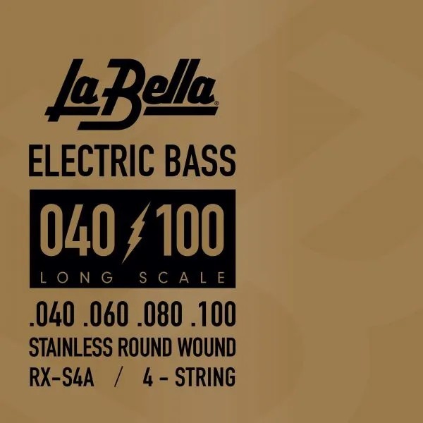 Струны для бас-гитары La Bella RX-S4A RX – Stainless