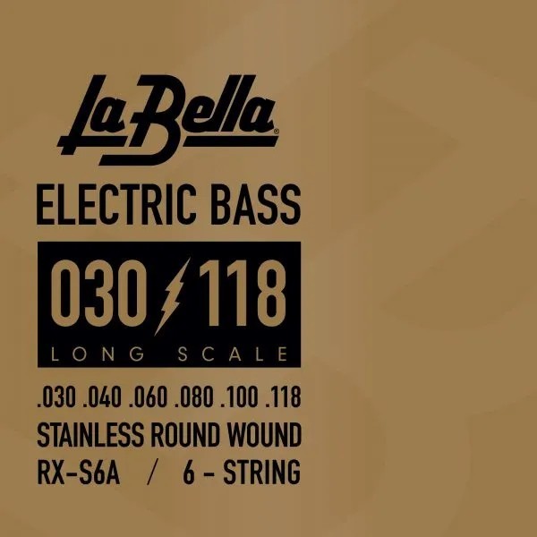 Струны для бас-гитары La Bella RX-S6A RX – Stainless