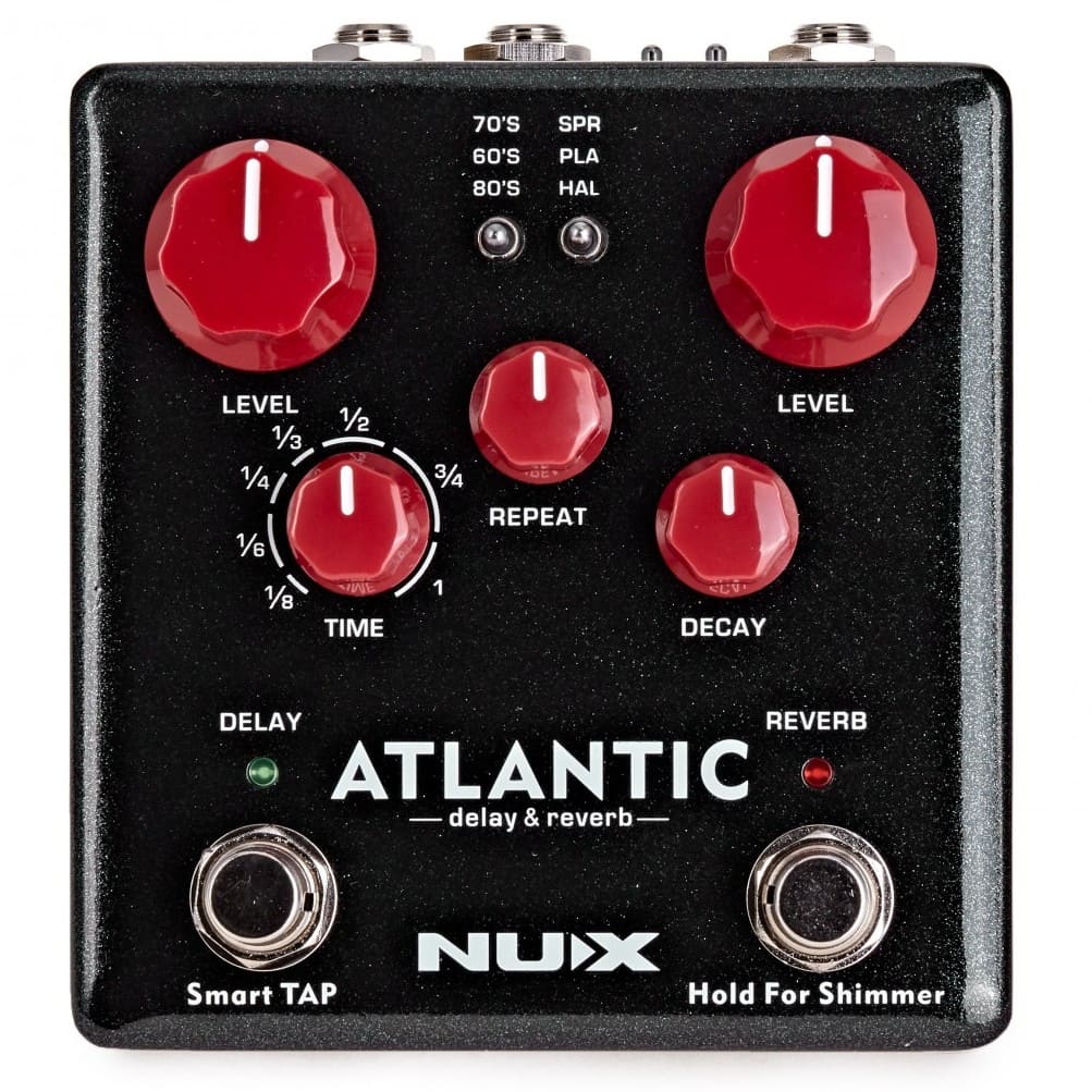 Педаль эффектов NUX NDR-5 Atlantic Delay & Reverb