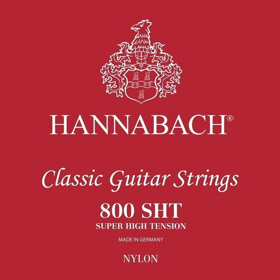 Струны для классической гитары Hannabach 800SHT