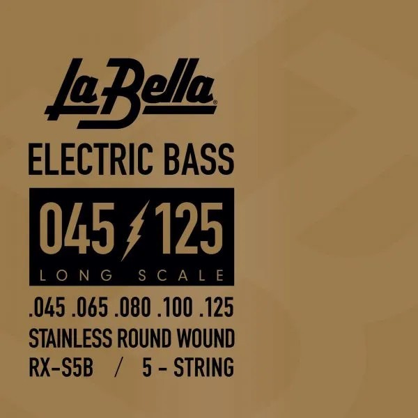 Струны для бас-гитары La Bella RX-S5B RX – Stainless