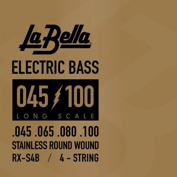 Струны для бас-гитары La Bella RX-S4B RX – Stainless