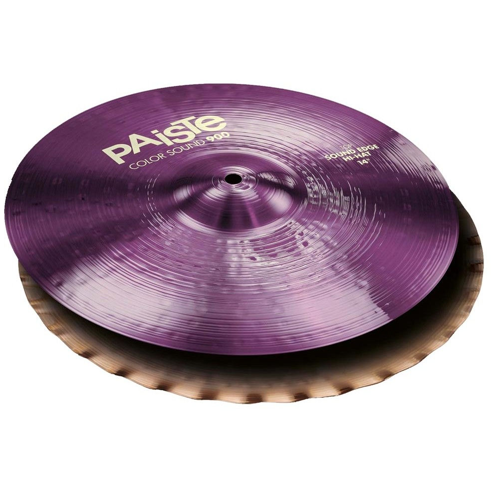 Тарелки Paiste 0001943114 Color Sound 900 Purple Sound Edge Hi-Hat