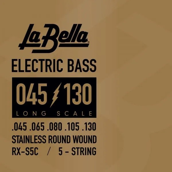 Струны для бас-гитары La Bella RX-S5C RX – Stainless