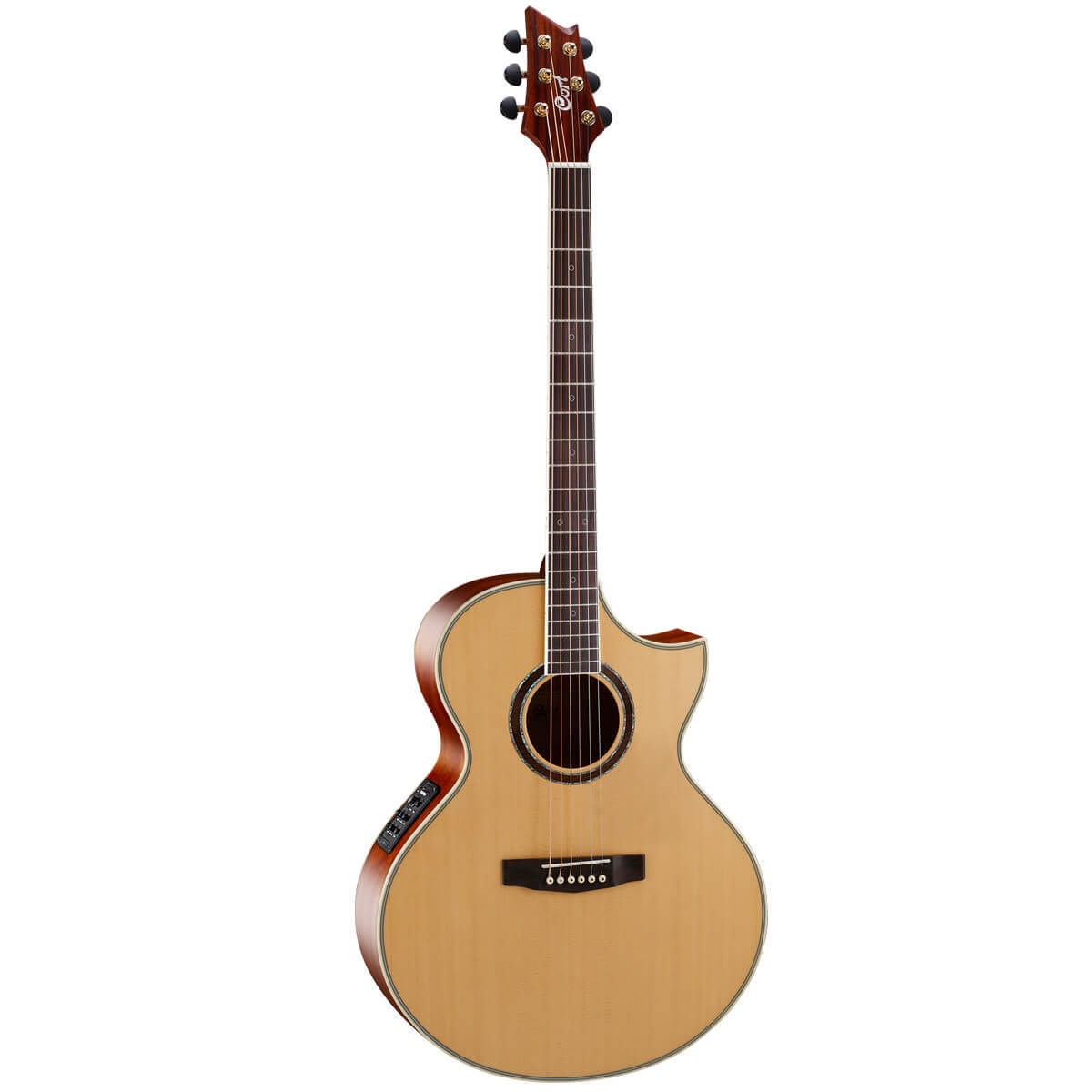 Электроакустическая гитара Cort NDX-Baritone-NS NDX Series