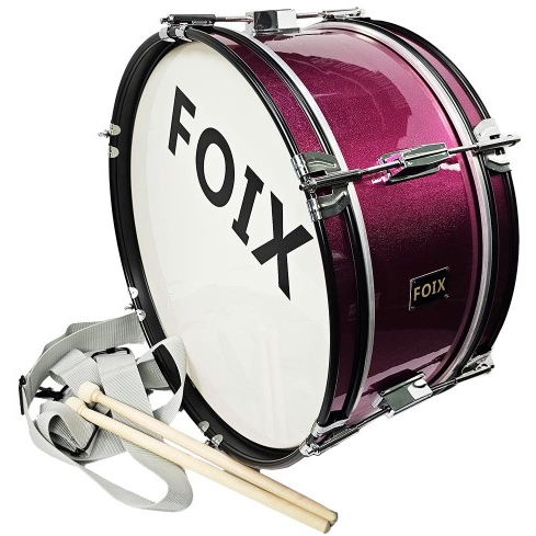 Маршевый бас-барабан Foix FJBD16-PR
