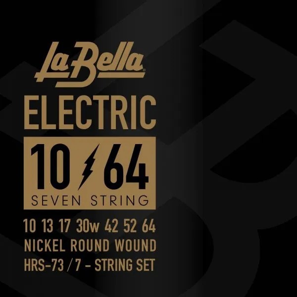 Струны для электрогитары La Bella HRS-73 Hard Rockin Steel